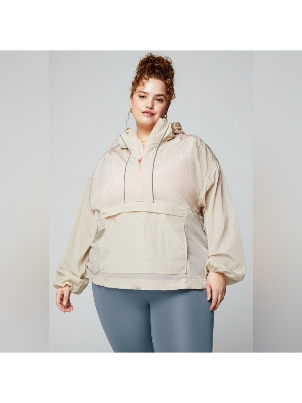 Nylon Shimmer Windbreaker - Picture 2 of 7